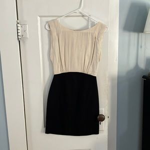 French Connection black and white dress